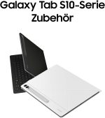 ⁦Samsung Galaxy Tab S10 Ultra AI Tablet, Android Tablet, 12GB RAM, 512GB Memory, AMOLED Display, Anti-Reflection Coating, Includes S Pen, WiFi, Platinum Silver, 36 Month Warranty⁩ - الصورة ⁦9⁩