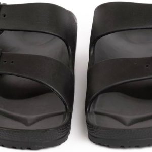 ⁦Onda Women Jet Double Strip Sandal Black, 38 EU⁩ - الصورة ⁦5⁩