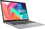 ⁦MSI Modern 15 F13MG|i5-1335U| Iris Xe Graphics| 8GB RAM DDR4 3200Mhz| 512GB NVMe Gen4x4| 15.6" IPS FHD 60Hz 45% NTSC Display|Single backlight Keyboard(White)|DOS|Urban Silver| 2 Years Local Warranty⁩ - الصورة ⁦4⁩