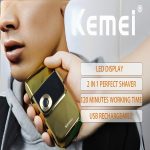 ⁦Kemei KM-2028 Men Shaver⁩ - الصورة ⁦7⁩