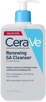 CeraVe Renewing SA Cleanser For Normal Skin 473ml (Product of USA)