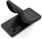 ⁦جراب متوافق مع سامسونج جلاكسى M56 5G ، - غطاء مزدوج الحماية مصقول مقاوم للصدمات شديد التحمل و مقاوم للانزلاق مع حماية فائقة للكاميرا - غطاء واقي مضاد للخدش من Graby Shop - اسود⁩ - الصورة ⁦7⁩