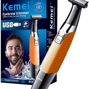 KEMEI Electric Dry Shaving Machine for Men - Hair Shaving and Trimming Beard