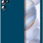 HONLEN Case Compatible with Samsung Galaxy S21 Ultra, (6.8" Inch) Soft Liquid TPU Silicone Protective Case, Shockproof Anti-Scratch Protective Cover