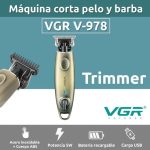 ⁦VGR-978 Men's Razor and Trimmer – Precision Blades, Cordless Operation, Powerful Battery, Professional Design for Home and Salon Use⁩ - الصورة ⁦2⁩