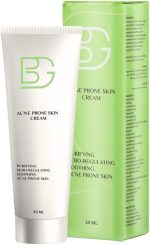 BG Acne Prone Skin Cream – 30 ml – Cream for Combination to Oily Skin for Visible Results on Imperfections Blackheads - Dark Spot Correction - Solve oily and acne prone skin problems