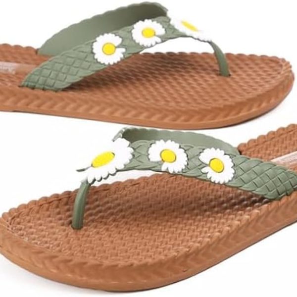 AMOUN Women Flowers Slipper Amo-6