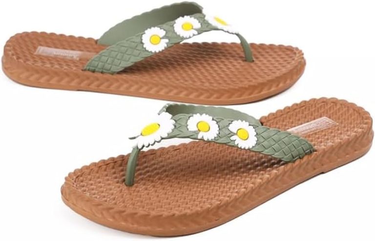 AMOUN Women Flowers Slipper Amo-6