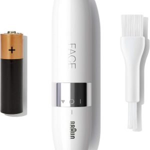 ⁦Braun Face Mini hair Remover FS1000 with Smartlight, White⁩ - الصورة ⁦4⁩
