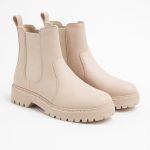 ⁦LOU Women's Chelsea Boots, Platform Ankle Boots with Elastic Side Panels⁩ - الصورة ⁦2⁩
