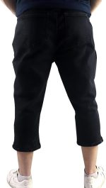 ⁦Men's Capri Straight Fit Casual Jeans - Blue⁩ - الصورة ⁦3⁩