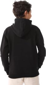 ⁦سويت شيرت بغطاء للرأس وجيوب متصلة للأولاد ومبطن من اندورا⁩ - الصورة ⁦3⁩