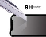 ⁦(2 Pack) Supershieldz Designed for Apple iPhone 11 and iPhone XR (6.1 inch) (Privacy) Anti Spy Tempered Glass Screen Protector, 0.33mm, Anti Scratch, Bubble Free⁩ - الصورة ⁦4⁩