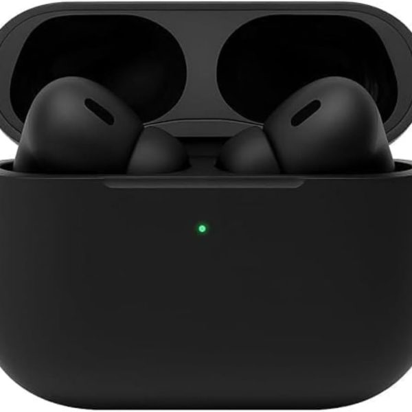 Wireless Earbuds Bluetooth 5.3 – Black | Active Noise Cancellation (ANC) | HiFi Stereo Sound | Fast Charging with Wireless Charging Case | IPX5 Waterproof | Suitable for Sports, Calls, Travel