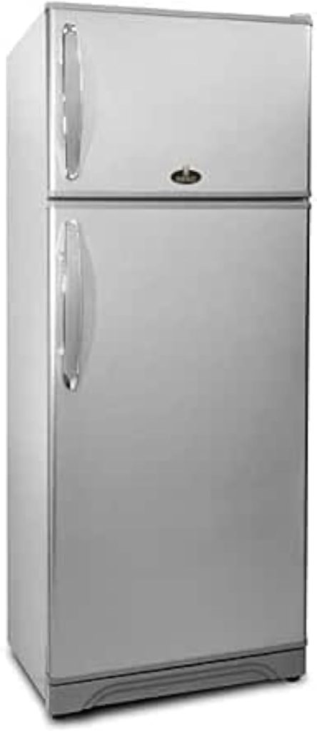 Kiriazi Refrigerator 370 Liter Nufrost Silver Model ER370N (Solitaire)