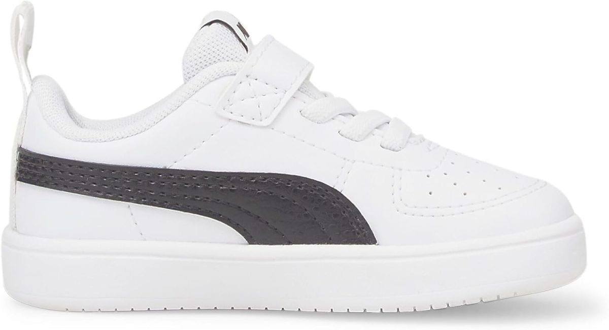 ⁦PUMA Unisex Baby Rickie Ac Inf Sneaker, Puma White⁩ - الصورة ⁦2⁩