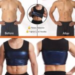 ⁦Sweat Shirt for Men Sauna – Slimming Body Shaper for Weight Loss, Quick-Dry Compression Top for Gym, Lightweight Sweat Enhancer for Fitness, Comfortable Workout Gear for Training Sessions 2XL.3XL⁩ - الصورة ⁦2⁩