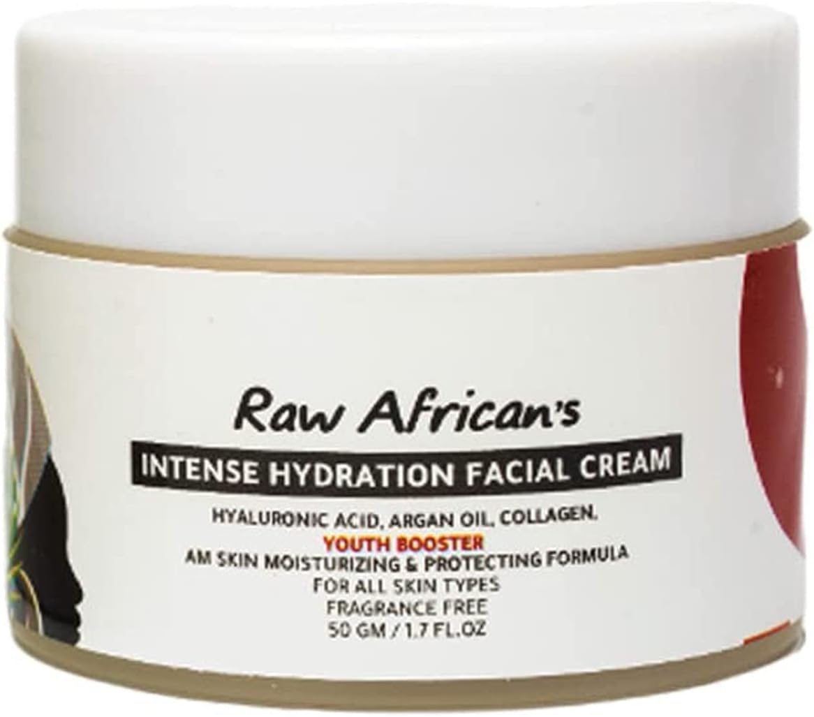 51l3JiBoYTL._AC_SL1500_.jpg كريم للوجه من أفريقي خام لتحسين مرونة البشرة وترطيبها، مناسب لجميع أنواع البشرة، 50 جرام