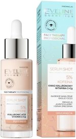 Eveline Cosmetics Serum Shot Energising Serum for Eye Swelling 5% Caffeine