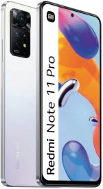 ⁦Xiaomi Redmi Note 11 Pro 4G Volte 128GB, 8GB 108MP Camera Night Mode Phone (Polar White, 6.67In), Bluetooth⁩ - الصورة ⁦2⁩