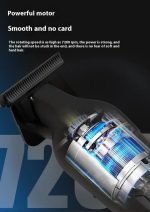 Kemei Kemei KM-1563 7200RPM 3 Combs 3 Hours Continuous Lighting - الصورة 6