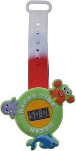 Kids Watch Fish And Octopus Shape 22X22X22Cm Multi Color