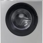 White Point WPW61015PDS Washing Machine Multi Programs System With 6Kg Capacity, 1000 Rbm, Digital Screen - Silver