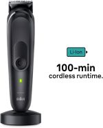 ⁦Braun All-In-One Style Kit Series 7 – 17-in-1 Complete Style Head to Toe, Men's Everyday Grooming Kit, Beard Trimming, Manscaping, Hair Trimming, Ears, Nose and More, 100% Effortless – MGK7491⁩ - الصورة ⁦5⁩