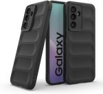 ⁦جراب متوافق مع سامسونج جلاكسى M56 5G ، - غطاء مزدوج الحماية مصقول مقاوم للصدمات شديد التحمل و مقاوم للانزلاق مع حماية فائقة للكاميرا - غطاء واقي مضاد للخدش من Graby Shop - اسود⁩ - الصورة ⁦5⁩