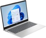 ⁦HP Laptop 14-em0025ne: Ryzen 5-7520U, 8GB Ram, 512GB-SSD, AMD Radeon Graphics, 14" -FHD, 1920x1080, 300nits, Full keyboard, Free Game Pass 3M, Windows 11, Silver, 3 Years Warranty⁩ - الصورة ⁦4⁩
