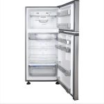 ⁦Zanussi Fridge, 2 Doors, 370, Nofrost, Black⁩ - الصورة ⁦2⁩