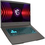 ⁦MSI Thin 15 B12UCX|i5-12450H| RTX 2050 4GB| 8GB RAM DDR4 3200Mhz | 512GB NVMe Gen4x4| 15.6" IPS FHD 144Hz 45% NTSC Display| Blue Backlit Gaming Keyboard| DOS| Cosmos Gray| 2 Years Local Warranty⁩ - الصورة ⁦2⁩
