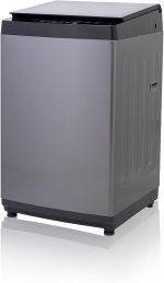 ⁦TOSHIBA Top Load Washing Machine, AW-J800AUPEG(SK), Great waves, Water Shield Filter, Memory, Quick wash 15min, 8KG, Silver⁩ - الصورة ⁦2⁩