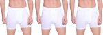 Dice mens Cotton Elastic Waist Solid Boxer Briefs (pack of 3)