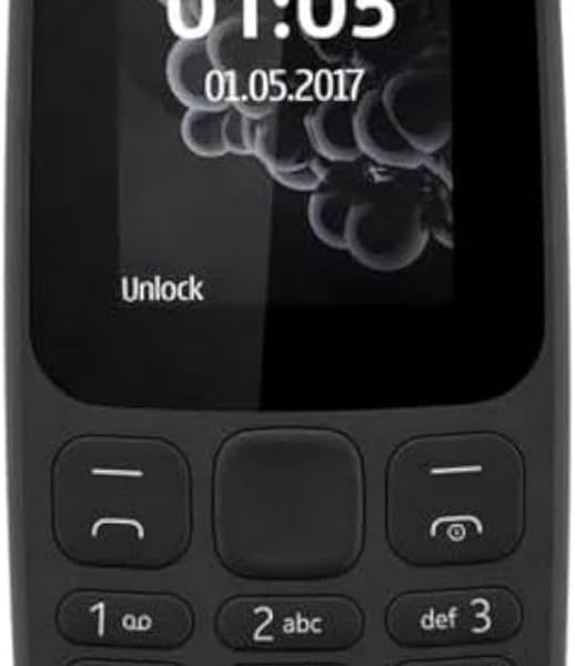 Generic Phone 105-2017 Black Dual SIM