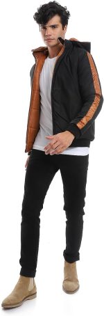 ⁦Andora Mens Double Face Waterproof Bomber Jacket⁩ - الصورة ⁦8⁩