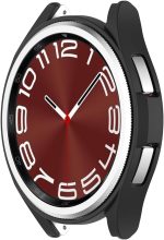 ⁦جراب حماية من تيوجيفي متوافق مع ساعة جالكسي 6 كلاسيك 47 ملم غطاء كامل البولي يوريثين الحراري الناعم لساعة أسود⁩ - الصورة ⁦2⁩