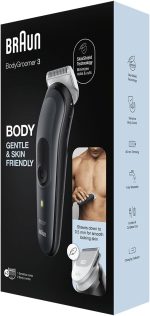⁦ماكينة حلاقة براون لحلاقة الجسم BG3340 مع تقنية سكين شيلد و3 ملحقات⁩ - الصورة ⁦5⁩