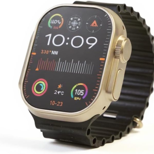 ساعة ذكية ألترا ماكس من كونكت مي، شاشة 49 ملم، برتقالي، SP9