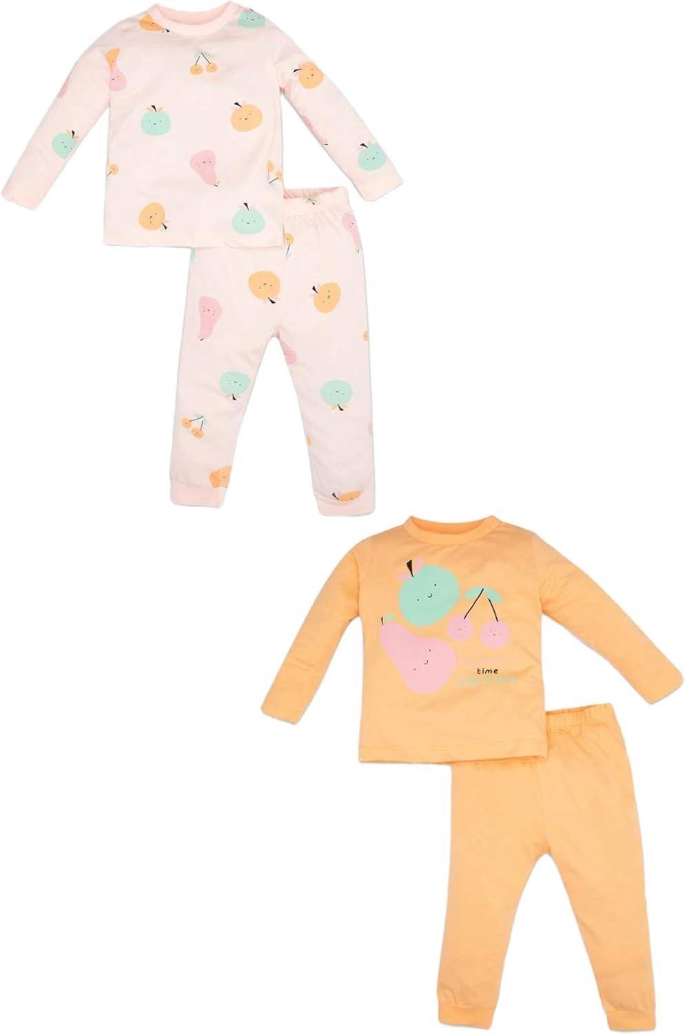 51rovnqJ9L._AC_SL1500_.jpg DeFacto Baby Girls D6798A5 Pajama Set