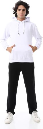 ⁦Andora Mens Slash Pockets Elastic Waist Sweatpants Pants⁩ - الصورة ⁦5⁩