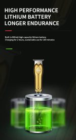 ⁦ماكينة حلاقة احترافية 679 للشارب واللحية من كيمي⁩ - الصورة ⁦3⁩