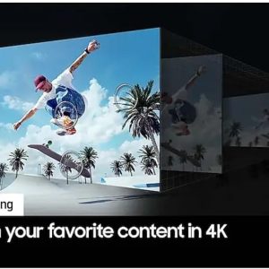 ⁦Samsung 55 Inch 4K UHD Smart LED TV with Built-in Receiver - UA55DUE800UXEG⁩ - الصورة ⁦5⁩