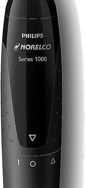 Philips Norelco Nose Trimmer Series 1000 Nose, Ear & Eyebrow Trimmer, Fully Washable, Stainless Steel Blades – International Warranty – NT1700/49