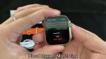⁦ADHOMAX Smart Watch M72 49MM HD Display, Elegant Design, New Gestures, mobile stand, ring medal, 3 straps Fitness Tracker, Calls, Wireless Charging, Heart Rate, Oxygen Monitor | IOS, android (Gold)⁩ - الصورة ⁦4⁩