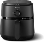 Philips Airfryer L - 1500W, 50/60Hz, 4.1L, 0.8KGs, 12-in-1 Cooking Functions,Rapid Air Technology, Black - NA120/00