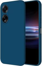 HONLEN Case Compatible with OPPO A98 5G (6.7 Inches) Soft Liquid TPU Silicone Protective Case, Shockproof in Anti-Scratch Protective Cover