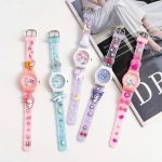 ⁦Character Kids Watches – Digital Display, Interactive Features, Adjustable Strap, Vibrant Character Graphics, Durable for Kids⁩ - الصورة ⁦2⁩