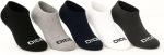⁦DICE Socket Socks, 10 Pairs, Athletic Low Cut Ankle Socks, Black and White⁩ - الصورة ⁦2⁩
