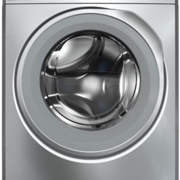 Automatic Washing Machine(PERLAMAX), Front Load(New Edition), Digital Multi Programs, Pro-white Steam, 8kg, silver with gray door - ZWF8240SV5